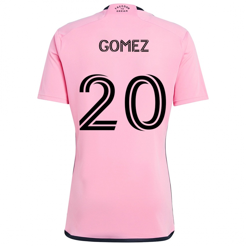 Kinder Diego Gómez #20 Rosa Heimtrikot Trikot 2024/25 T-Shirt Österreich