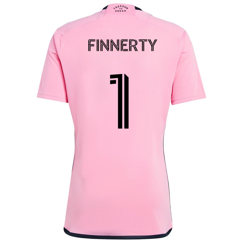 Kinder Owen Finnerty #1 Rosa Heimtrikot Trikot 2024/25 T-Shirt Österreich