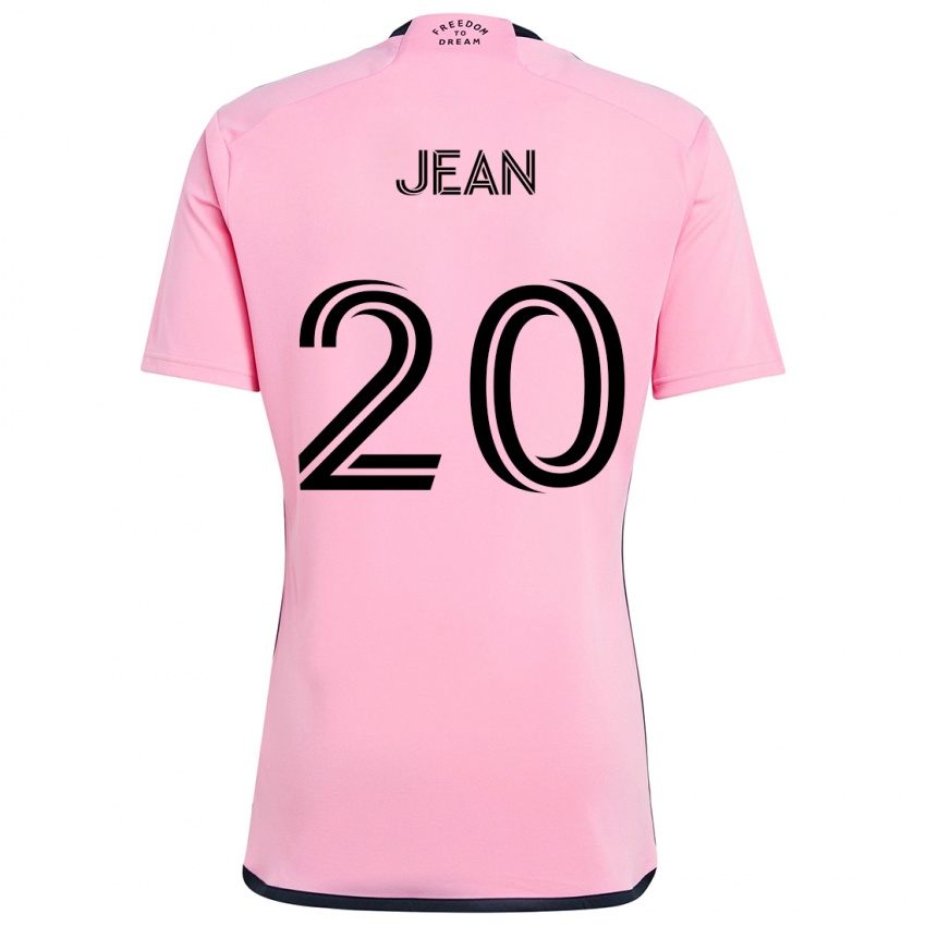 Kinder Corentin Jean #20 Rosa Heimtrikot Trikot 2024/25 T-Shirt Österreich