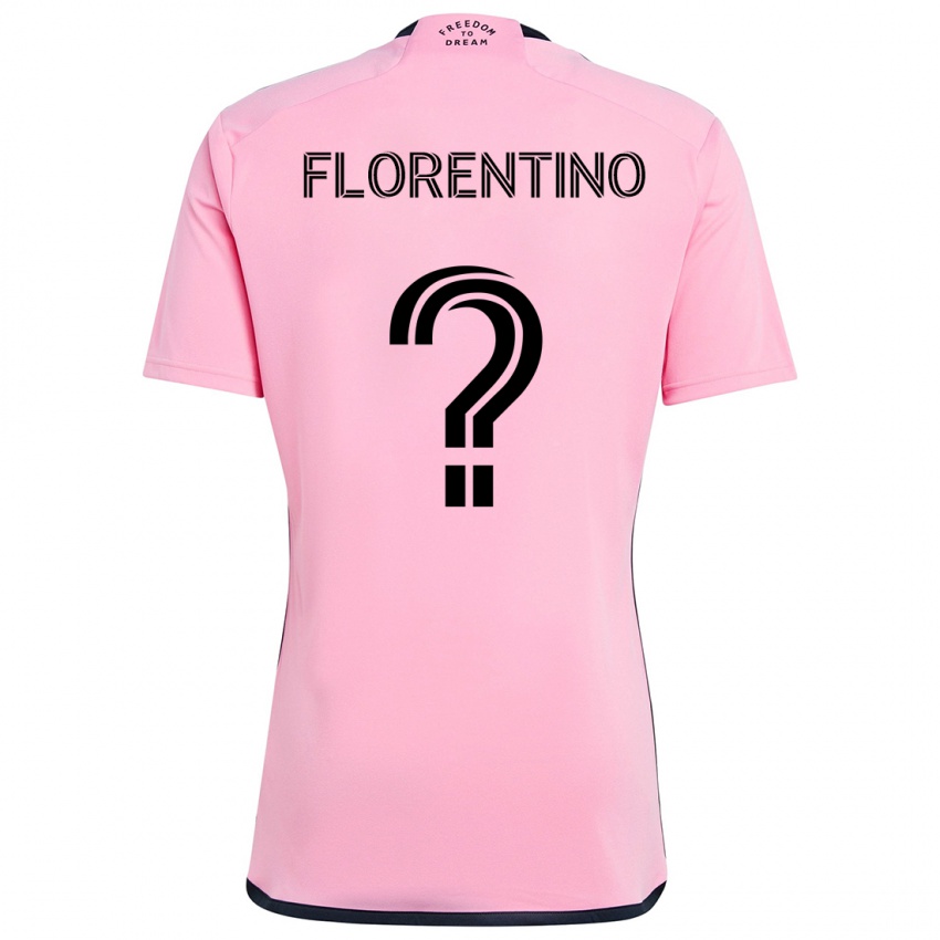 Kinder Gabriel Florentino #0 Rosa Heimtrikot Trikot 2024/25 T-Shirt Österreich