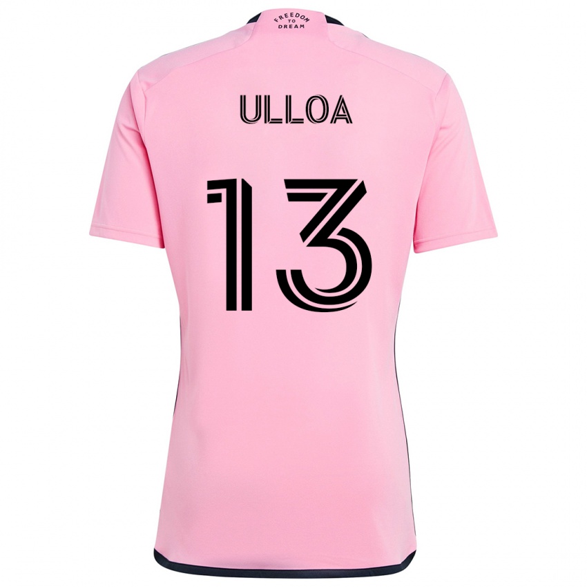 Kinder Víctor Ulloa #13 Rosa Heimtrikot Trikot 2024/25 T-Shirt Österreich