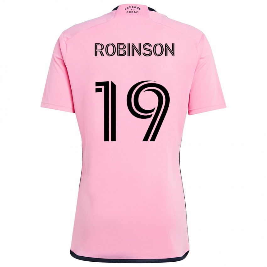 Kinder Robbie Robinson #19 Rosa Heimtrikot Trikot 2024/25 T-Shirt Österreich