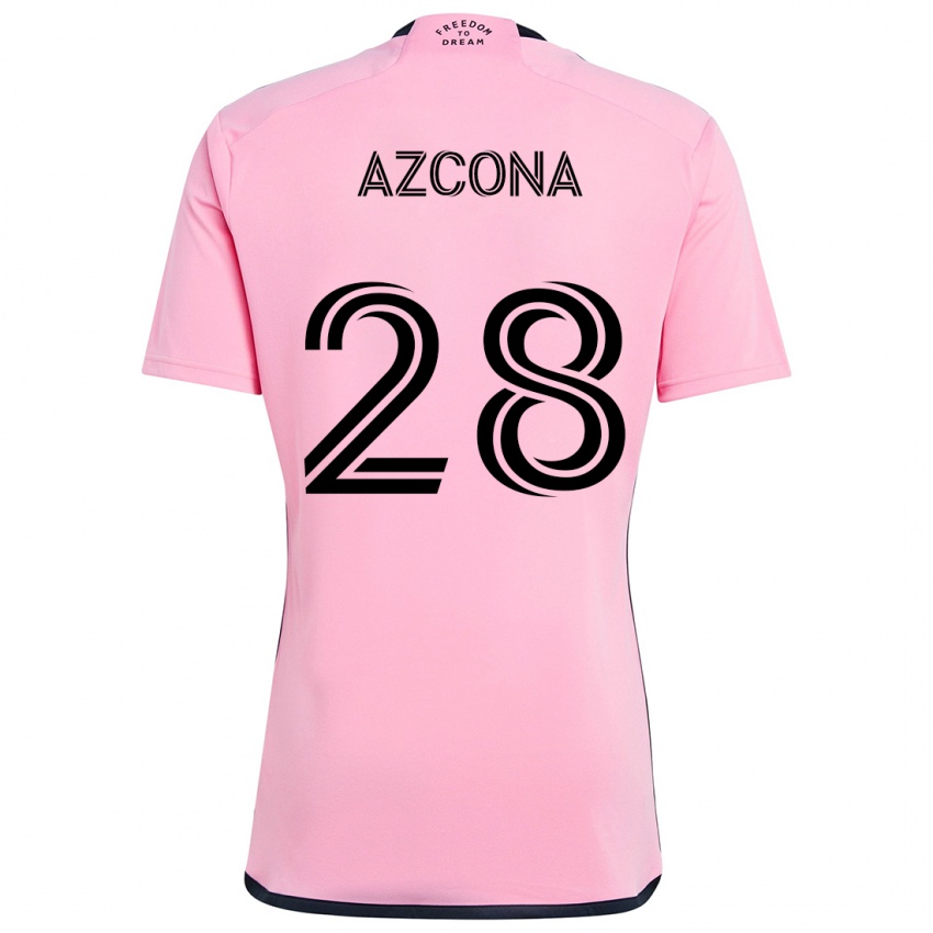 Kinder Edison Azcona #28 Rosa Heimtrikot Trikot 2024/25 T-Shirt Österreich