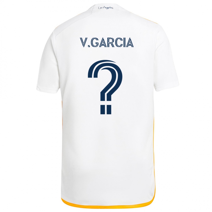 Kinder Vicente Garcia #0 Weiß Gelb Heimtrikot Trikot 2024/25 T-Shirt Österreich