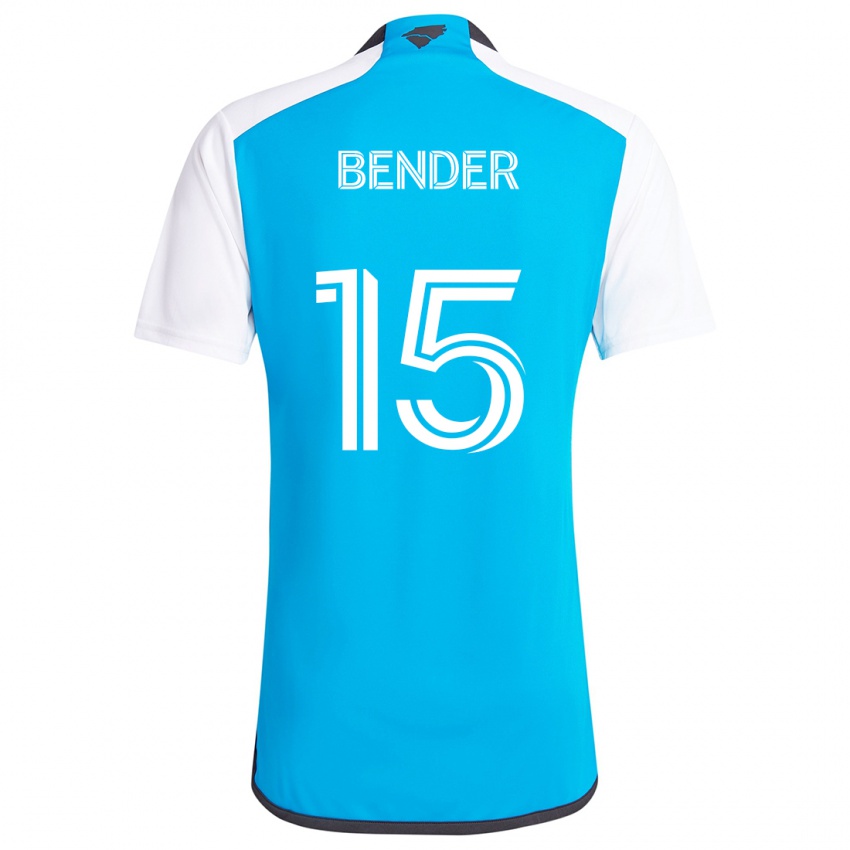 Kinder Ben Bender #15 Blau Weiss Heimtrikot Trikot 2024/25 T-Shirt Österreich