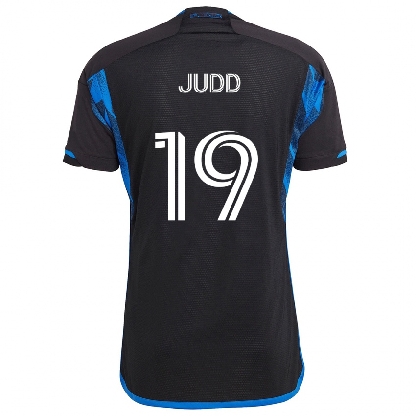 Kinder Preston Judd #19 Blau Schwarz Heimtrikot Trikot 2024/25 T-Shirt Österreich