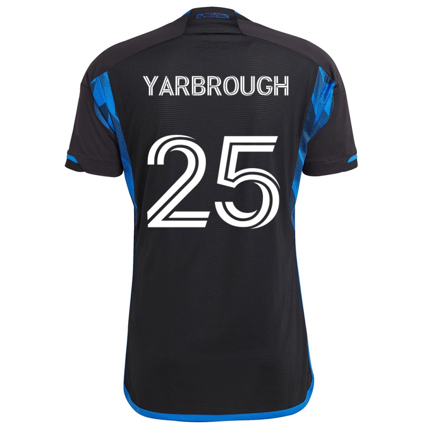 Kinder William Yarbrough #25 Blau Schwarz Heimtrikot Trikot 2024/25 T-Shirt Österreich