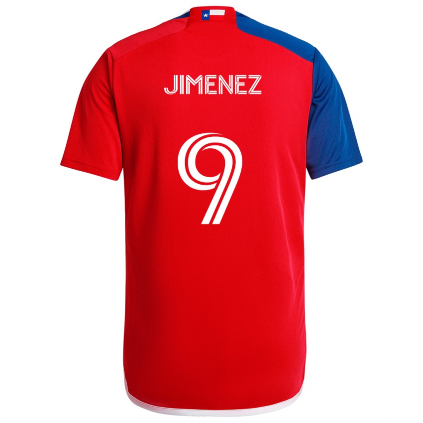 Kinder Jesús Jiménez #9 Blau Rot Heimtrikot Trikot 2024/25 T-Shirt Österreich