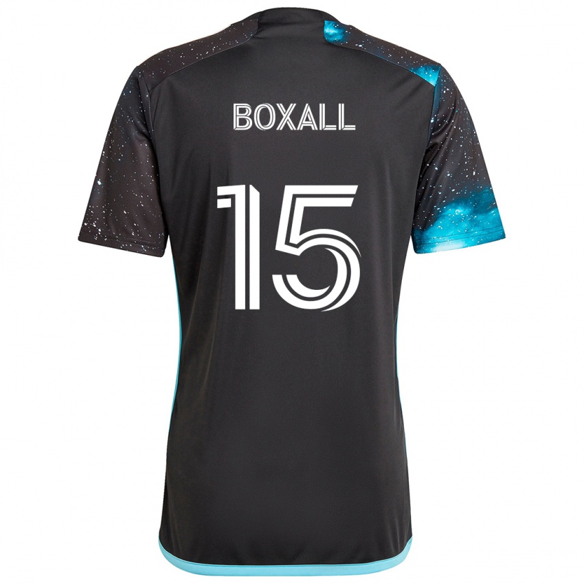 Kinder Michael Boxall #15 Schwarz Blau Heimtrikot Trikot 2024/25 T-Shirt Österreich