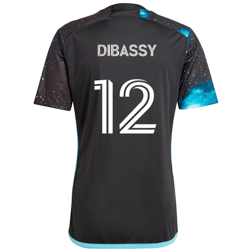 Kinder Bakaye Dibassy #12 Schwarz Blau Heimtrikot Trikot 2024/25 T-Shirt Österreich