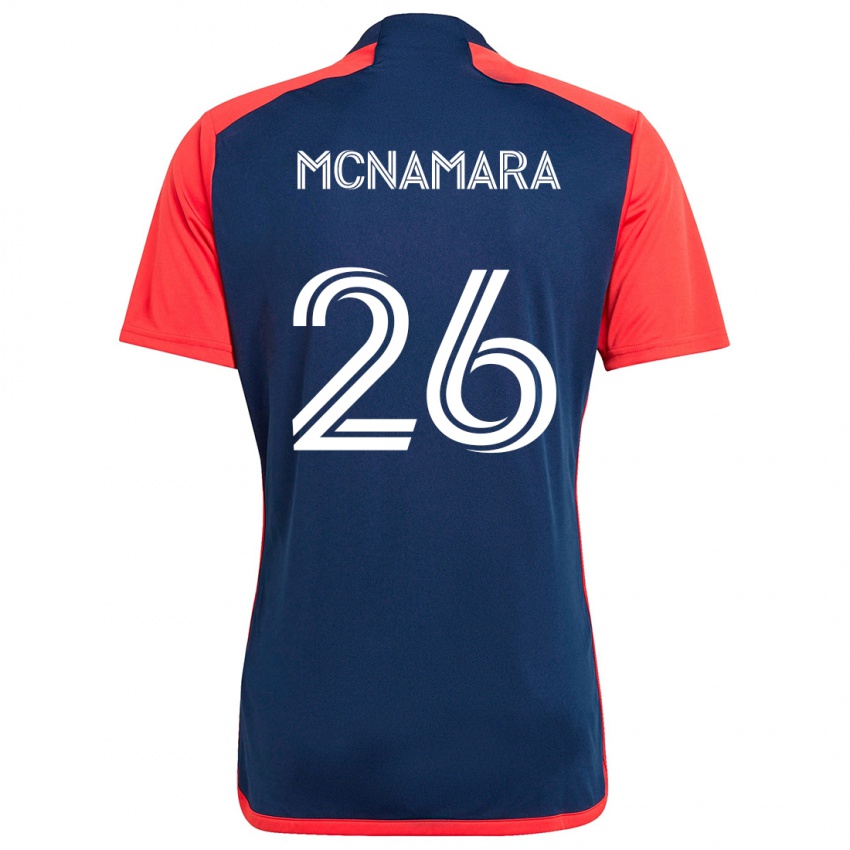 Kinder Tommy Mcnamara #26 Blau Rot Heimtrikot Trikot 2024/25 T-Shirt Österreich