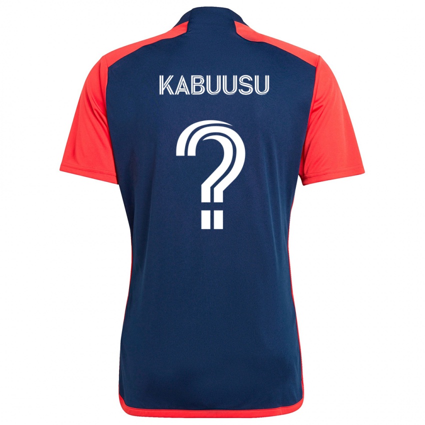 Kinder Jamie Kabuusu #0 Blau Rot Heimtrikot Trikot 2024/25 T-Shirt Österreich