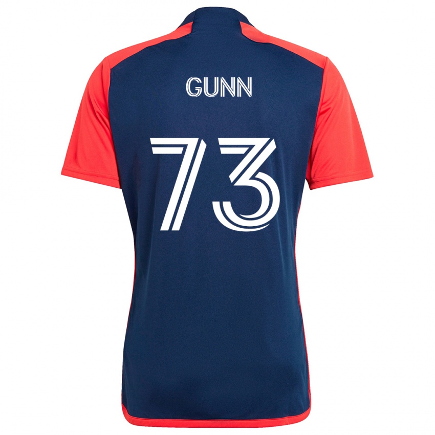 Kinder Jd Gunn #73 Blau Rot Heimtrikot Trikot 2024/25 T-Shirt Österreich