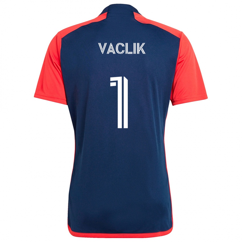 Kinder Tomas Vaclik #1 Blau Rot Heimtrikot Trikot 2024/25 T-Shirt Österreich