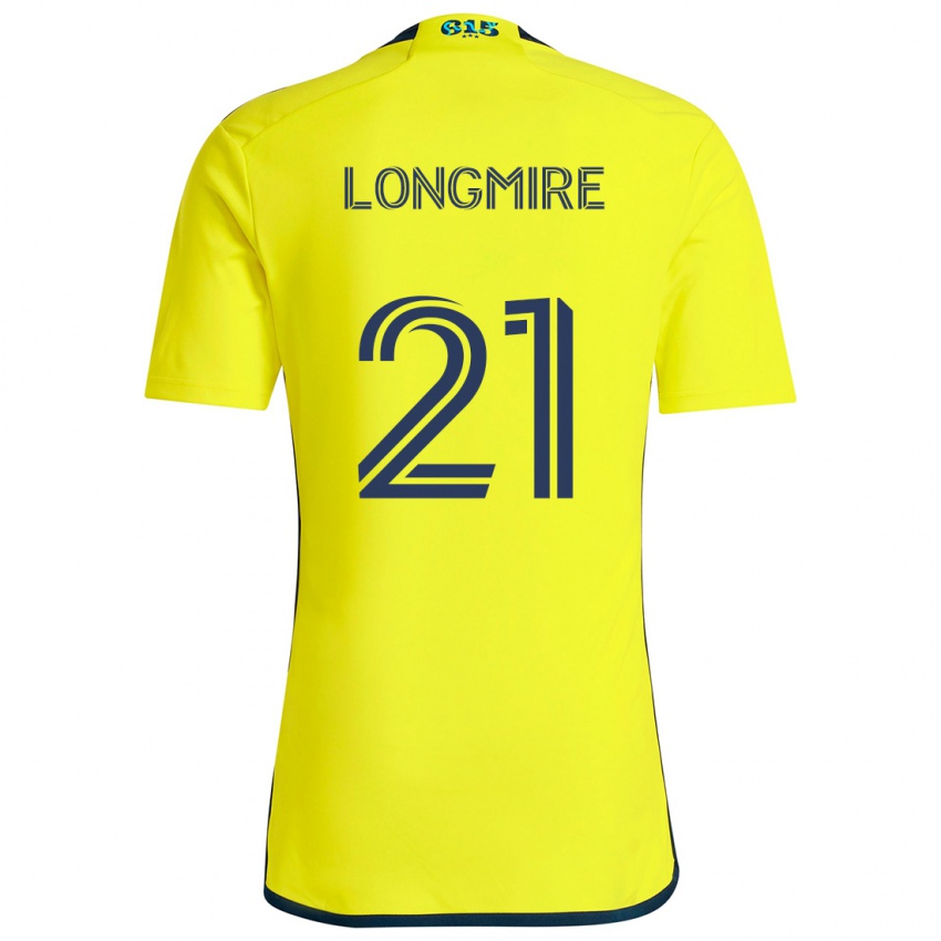 Kinder Ahmed Longmire #21 Gelb Blau Heimtrikot Trikot 2024/25 T-Shirt Österreich