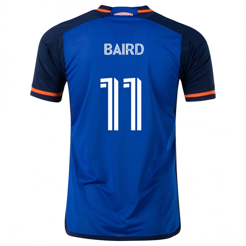 Kinder Corey Baird #11 Blau Weiss Heimtrikot Trikot 2024/25 T-Shirt Österreich