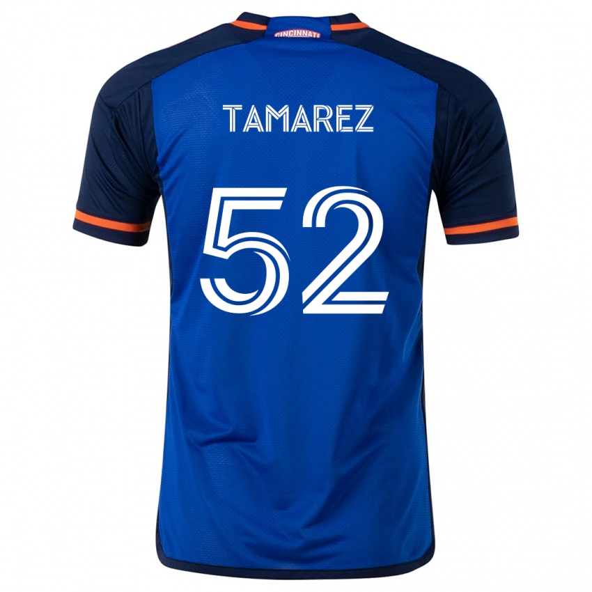 Kinder Lucas Tamarez #52 Blau Weiss Heimtrikot Trikot 2024/25 T-Shirt Österreich