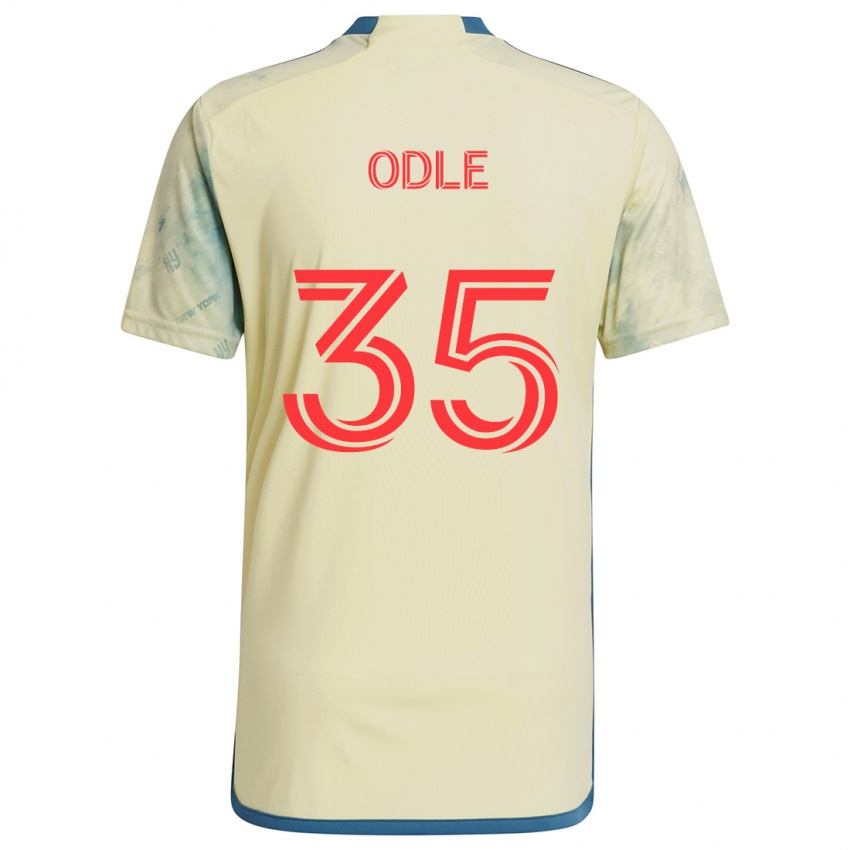 Kinder Dallas Odle #35 Gelb Rot Blau Heimtrikot Trikot 2024/25 T-Shirt Österreich