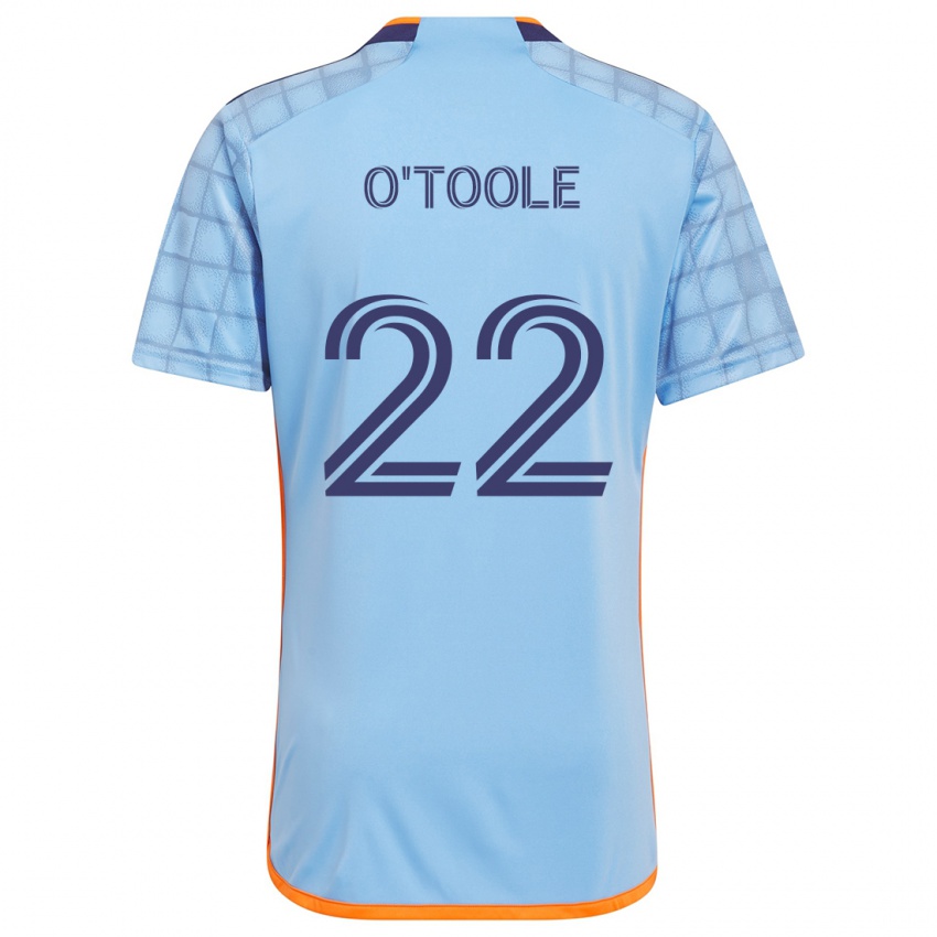 Kinder Kevin O'toole #22 Blau Orange Heimtrikot Trikot 2024/25 T-Shirt Österreich