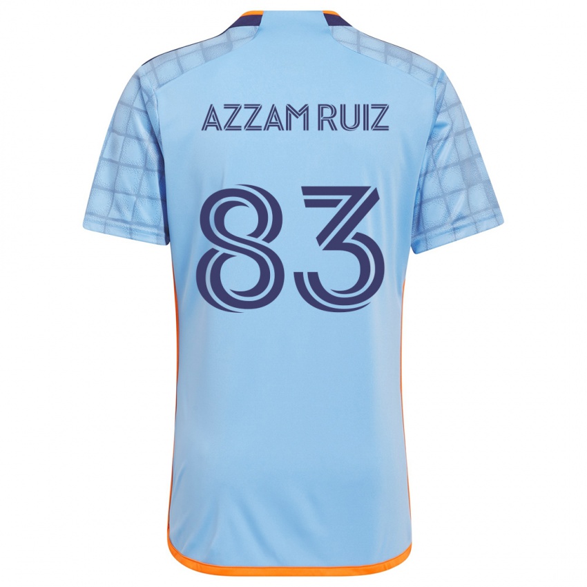 Kinder Camil Azzam Ruiz #83 Blau Orange Heimtrikot Trikot 2024/25 T-Shirt Österreich