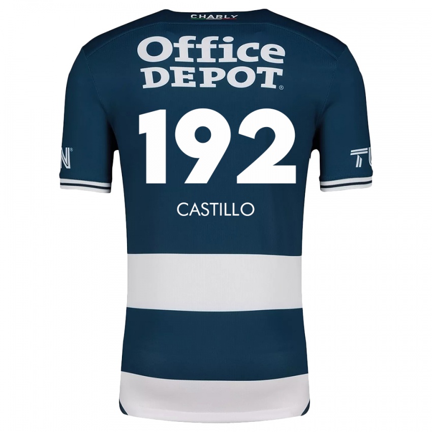 Kinder José Castillo #192 Blau Weiss Heimtrikot Trikot 2024/25 T-Shirt Österreich