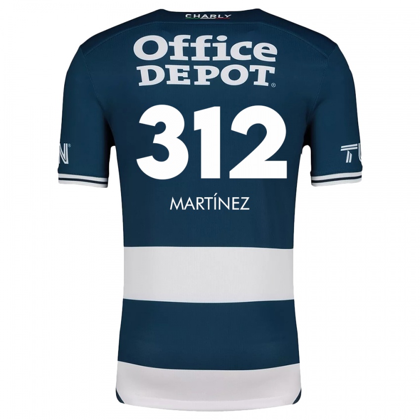 Kinder Ulises Martínez #312 Blau Weiss Heimtrikot Trikot 2024/25 T-Shirt Österreich