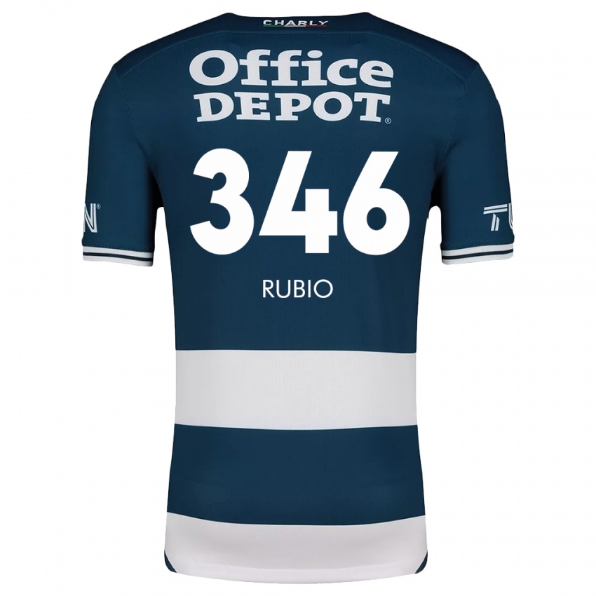 Kinder Mateo Rubio #346 Blau Weiss Heimtrikot Trikot 2024/25 T-Shirt Österreich