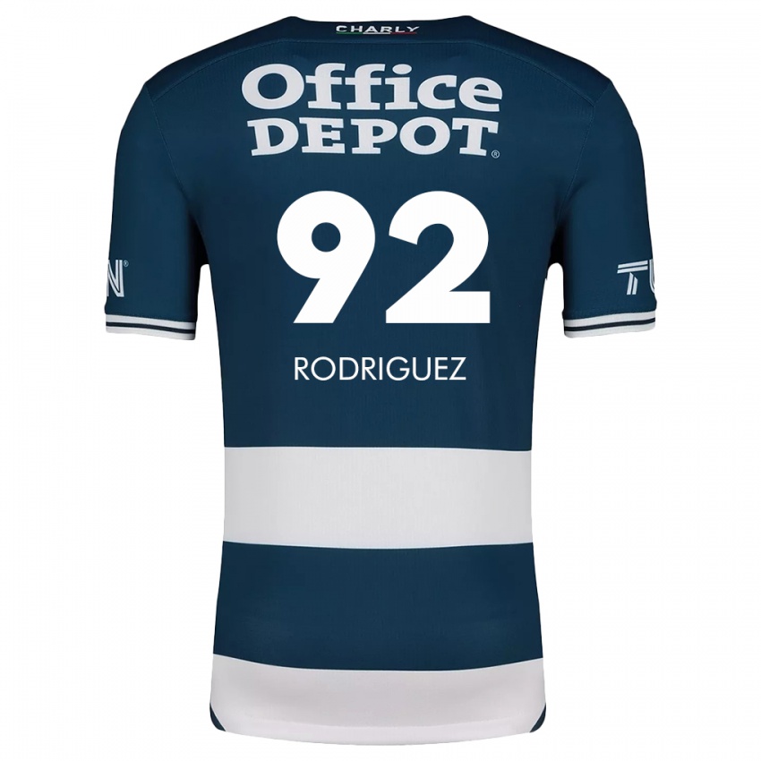 Kinder Sergio Rodríguez #92 Blau Weiss Heimtrikot Trikot 2024/25 T-Shirt Österreich