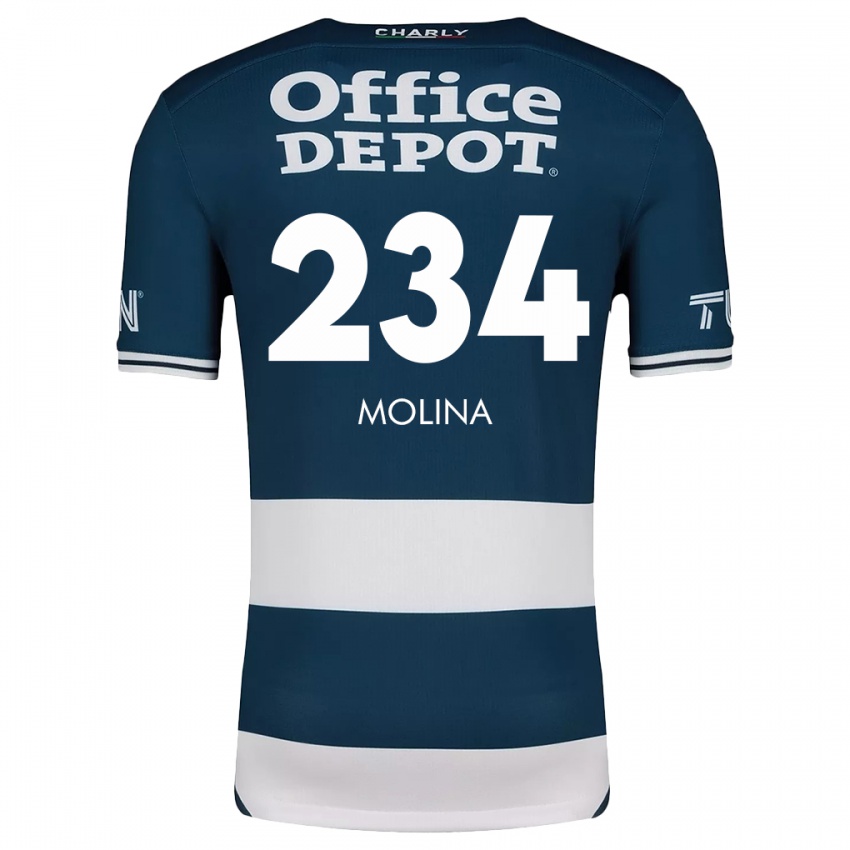 Kinder Yoshimar Molina #234 Blau Weiss Heimtrikot Trikot 2024/25 T-Shirt Österreich