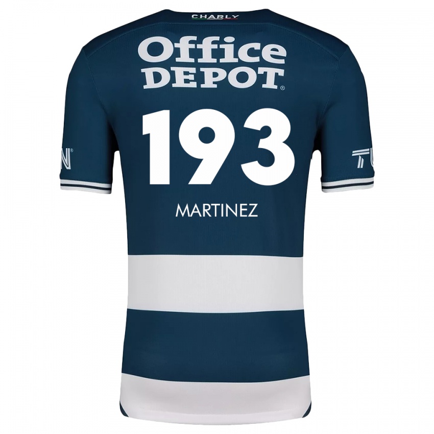 Kinder Pedro Martínez #193 Blau Weiss Heimtrikot Trikot 2024/25 T-Shirt Österreich