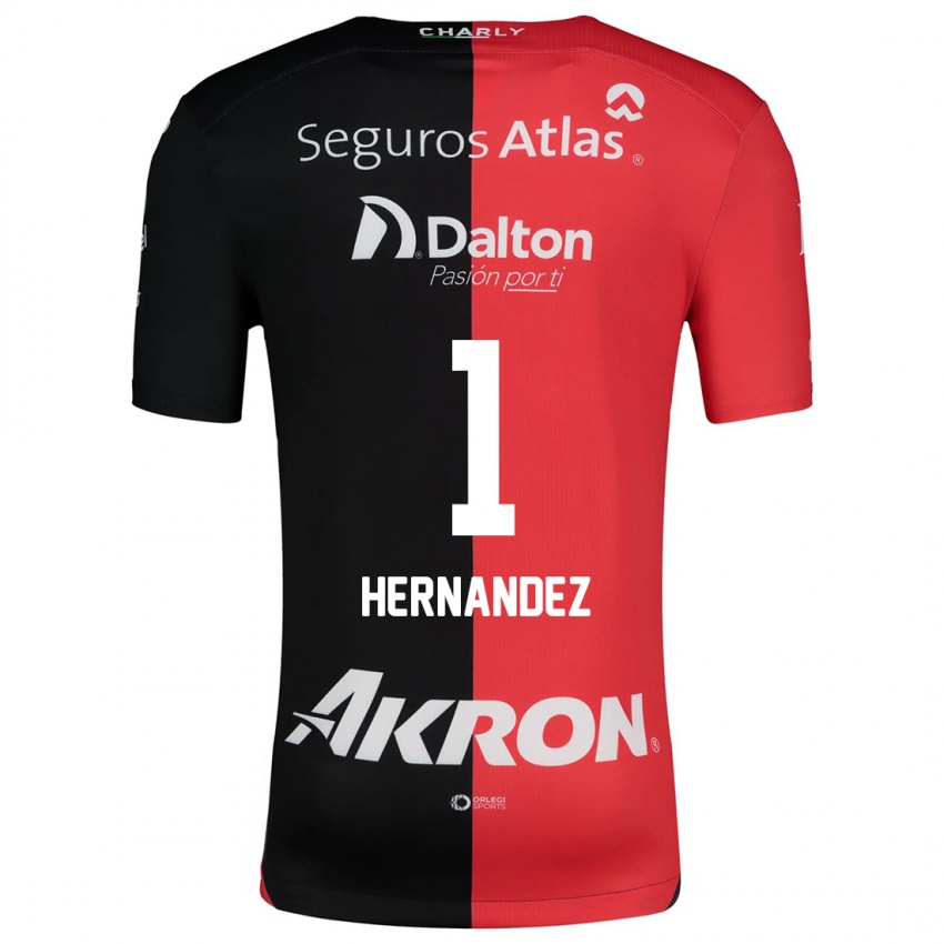 Kinder José Hernández #1 Rot Schwarz Heimtrikot Trikot 2024/25 T-Shirt Österreich