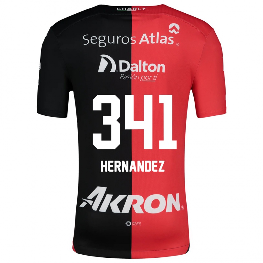 Kinder Leonardo Hernández #341 Rot Schwarz Heimtrikot Trikot 2024/25 T-Shirt Österreich