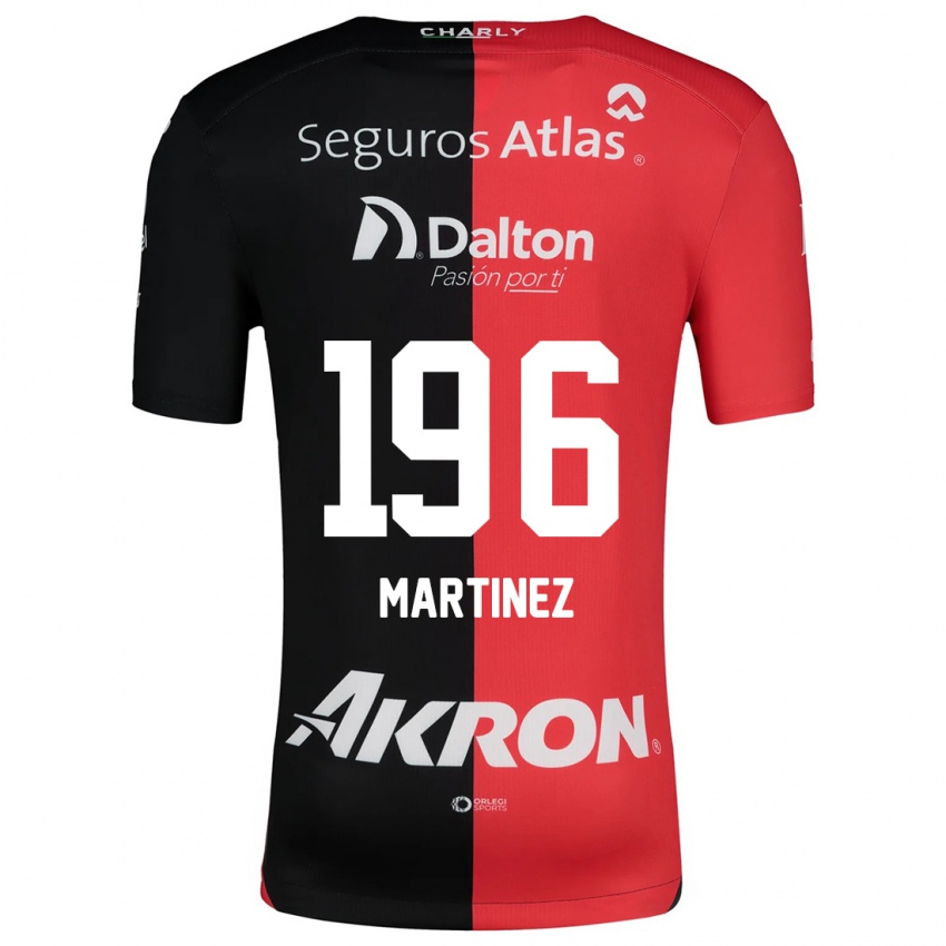 Kinder Rafael Martínez #196 Rot Schwarz Heimtrikot Trikot 2024/25 T-Shirt Österreich