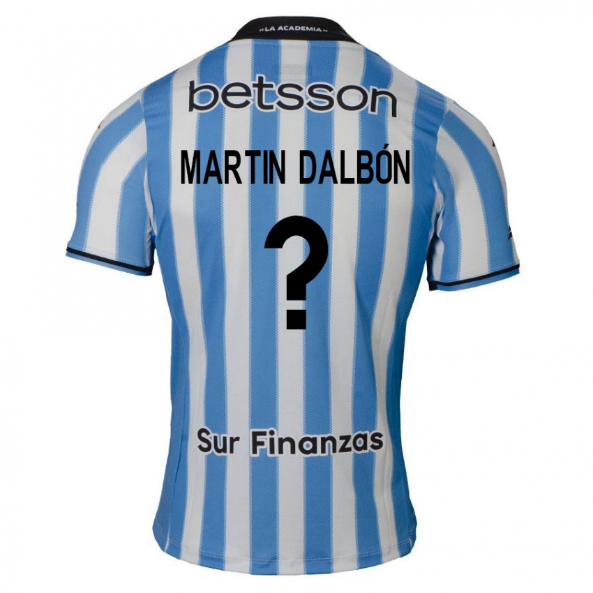 Kinder Juan Martin Dalbón #0 Blau Weiß Schwarz Heimtrikot Trikot 2024/25 T-Shirt Österreich