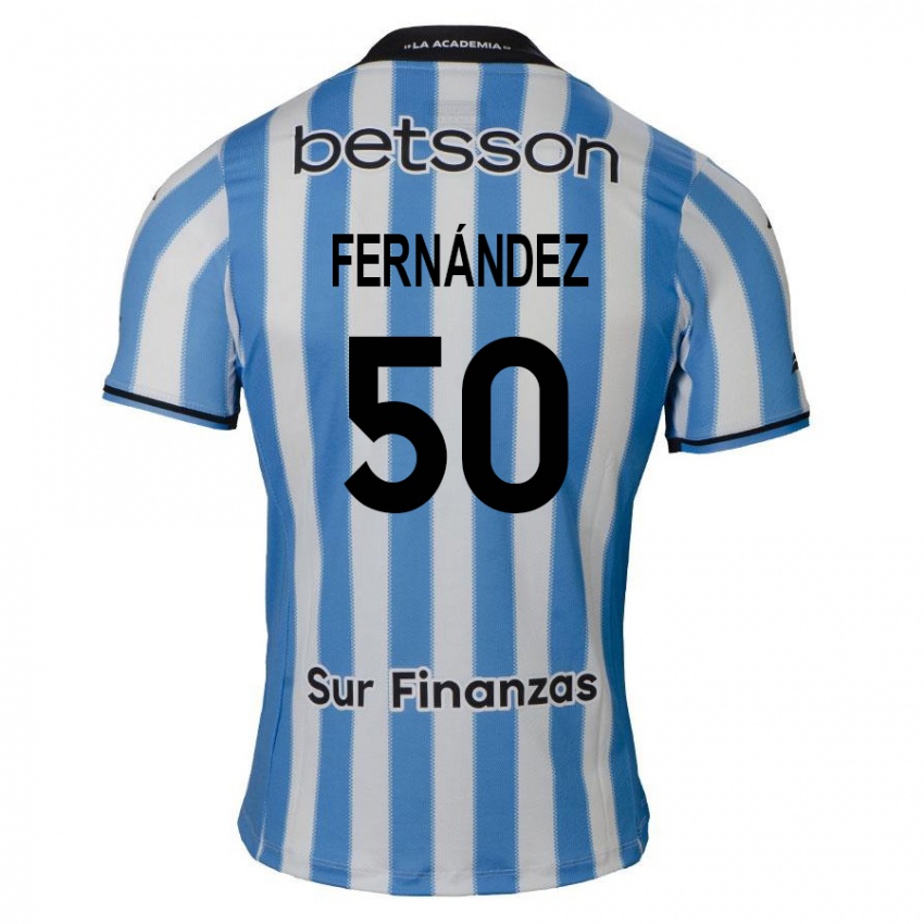 Kinder Román Fernández #50 Blau Weiß Schwarz Heimtrikot Trikot 2024/25 T-Shirt Österreich