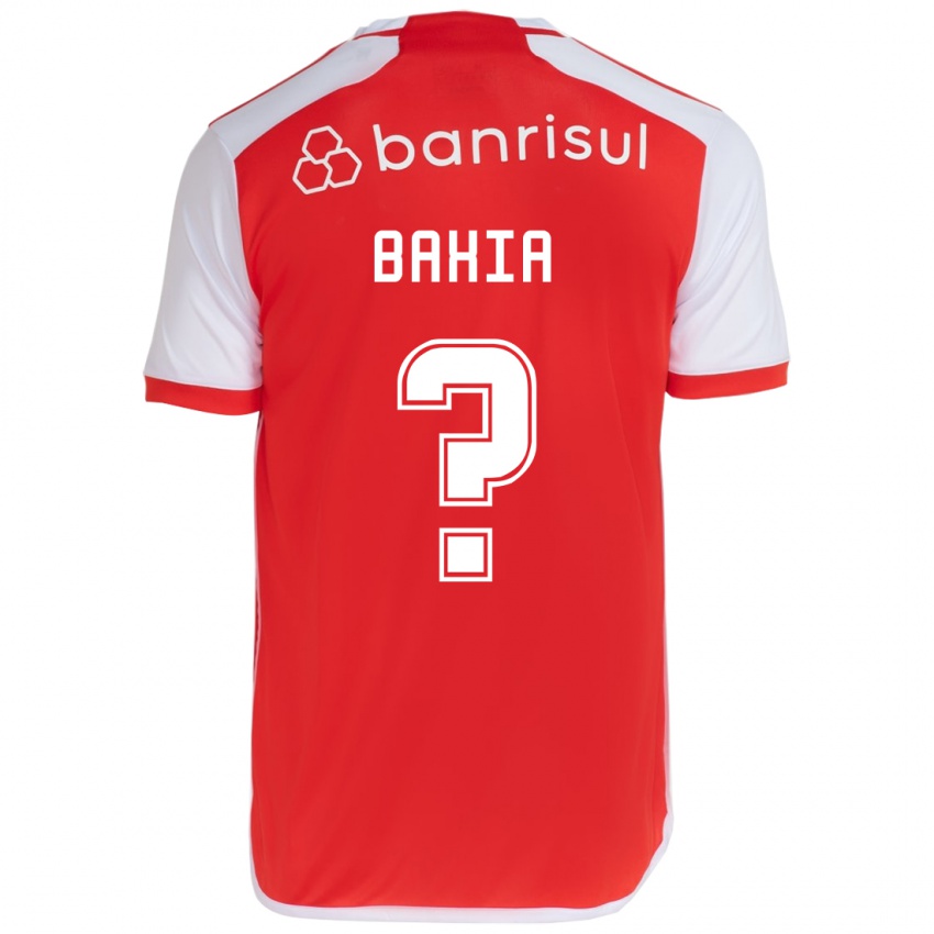 Kinder Guilherme Bahia #0 Rot-Weiss Heimtrikot Trikot 2024/25 T-Shirt Österreich