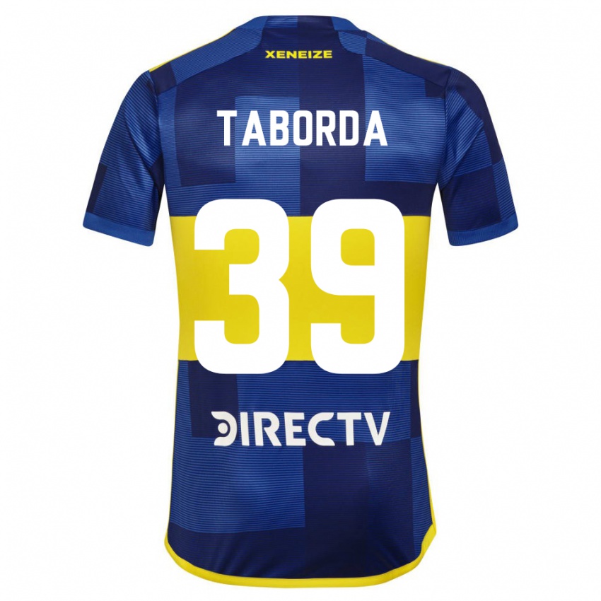 Kinder Vicente Taborda #39 Blau Gelb Heimtrikot Trikot 2024/25 T-Shirt Österreich