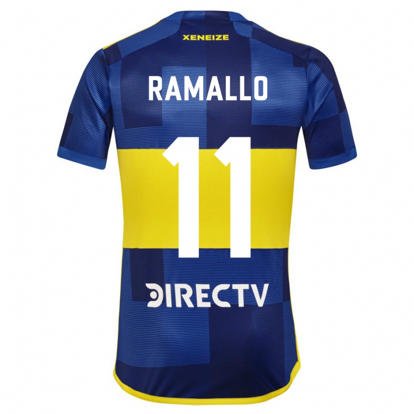 Kinder Yael Ramallo #11 Blau Gelb Heimtrikot Trikot 2024/25 T-Shirt Österreich