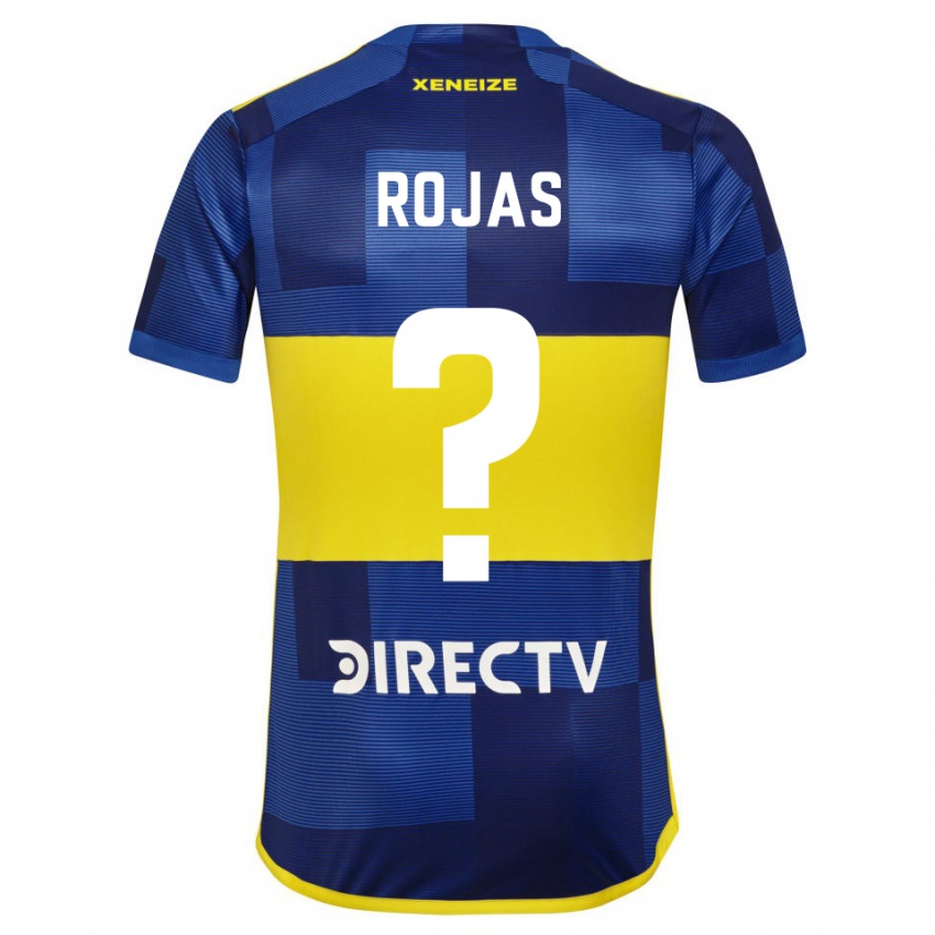 Kinder Ignacio Rojas #0 Blau Gelb Heimtrikot Trikot 2024/25 T-Shirt Österreich