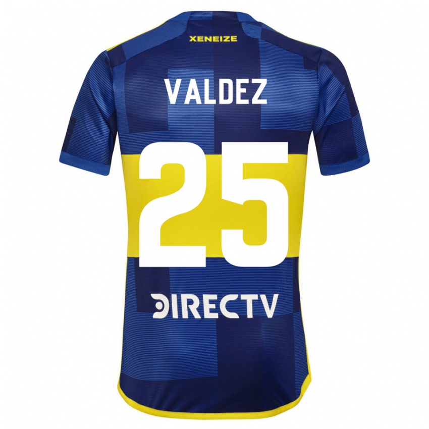 Kinder Bruno Valdez #25 Blau Gelb Heimtrikot Trikot 2024/25 T-Shirt Österreich