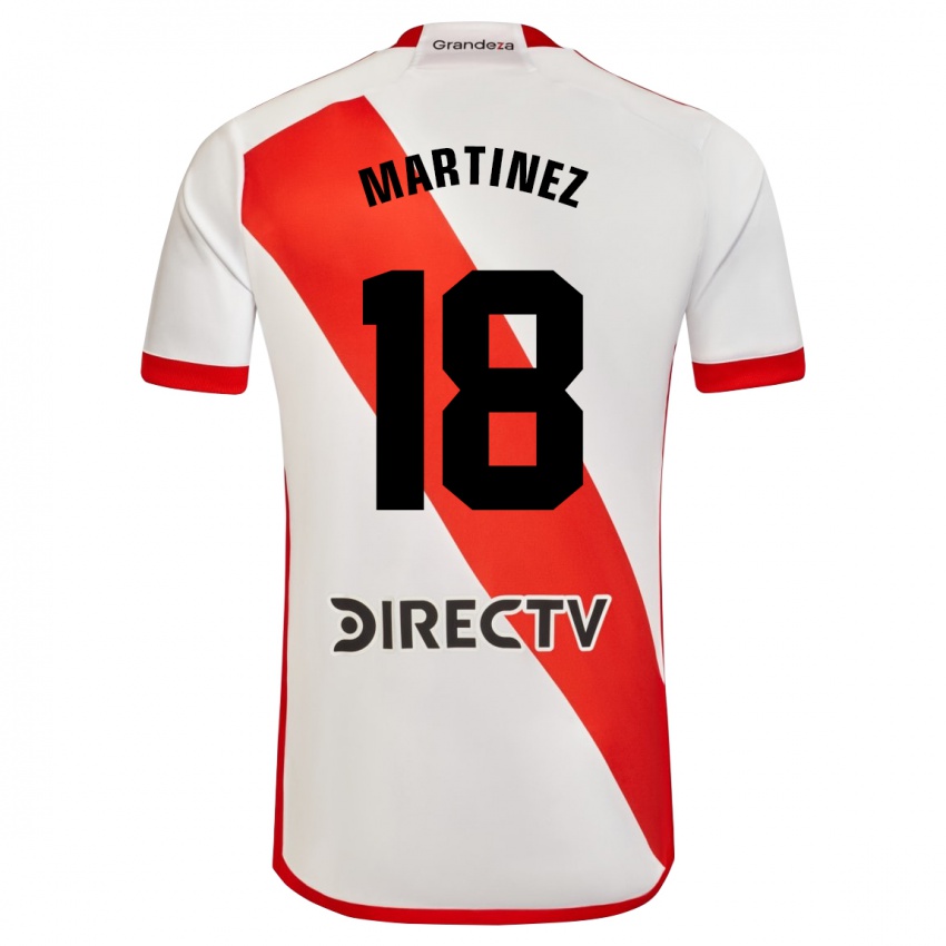 Kinder Pity Martínez #18 Weiß Rot Heimtrikot Trikot 2024/25 T-Shirt Österreich