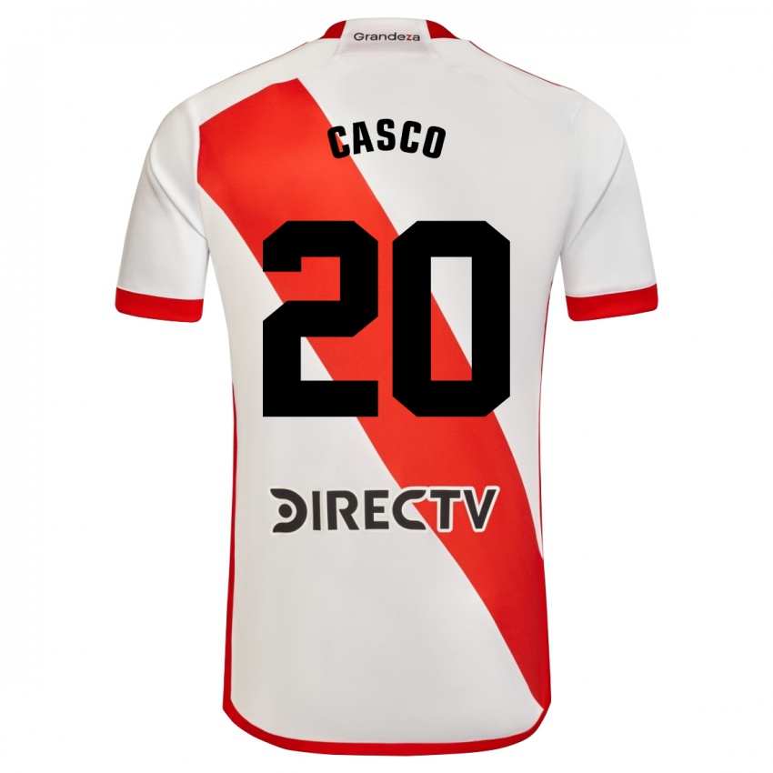 Kinder Milton Casco #20 Weiß Rot Heimtrikot Trikot 2024/25 T-Shirt Österreich