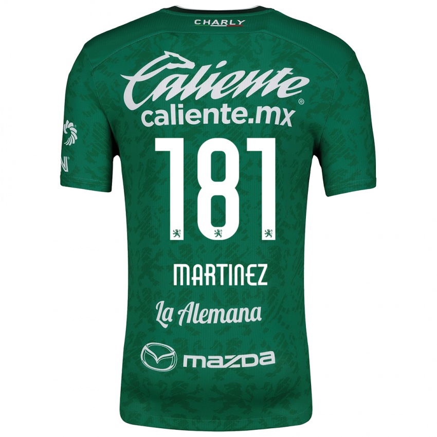 Kinder Irving Martínez #181 Grün Weiß Heimtrikot Trikot 2024/25 T-Shirt Österreich