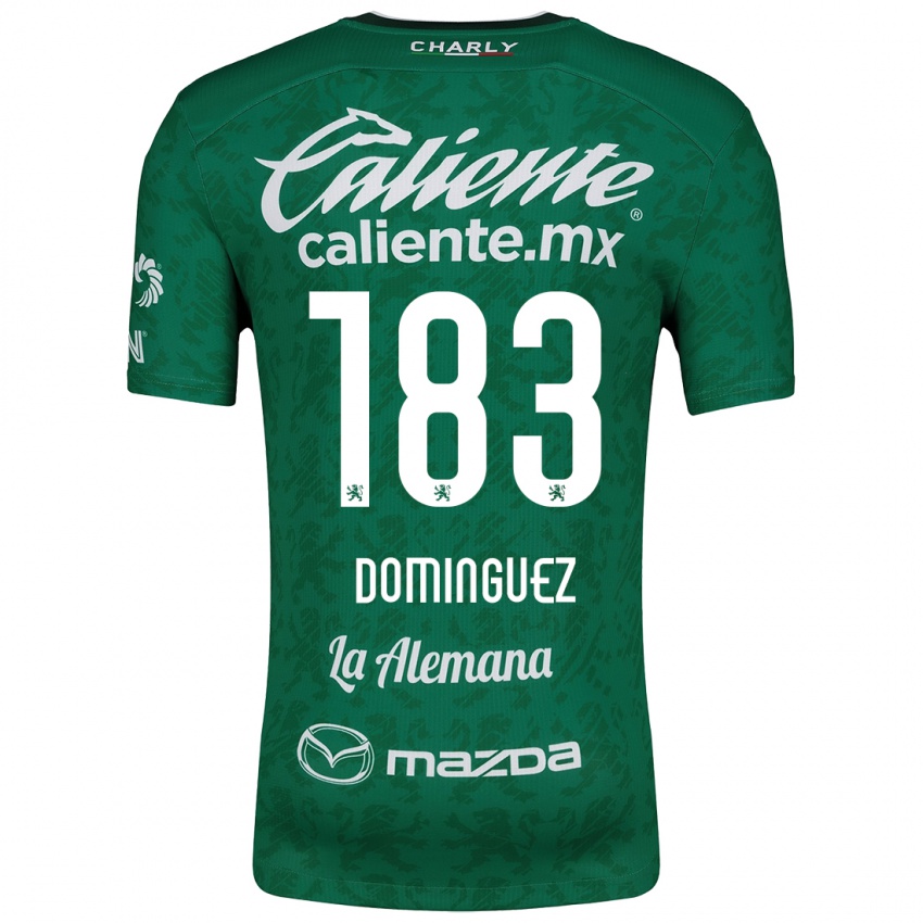 Kinder Jesús Domínguez #183 Grün Weiß Heimtrikot Trikot 2024/25 T-Shirt Österreich