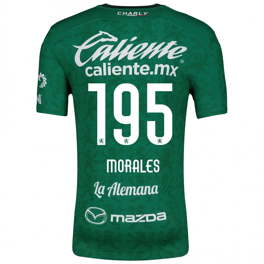 Kinder Daniel Morales #195 Grün Weiß Heimtrikot Trikot 2024/25 T-Shirt Österreich