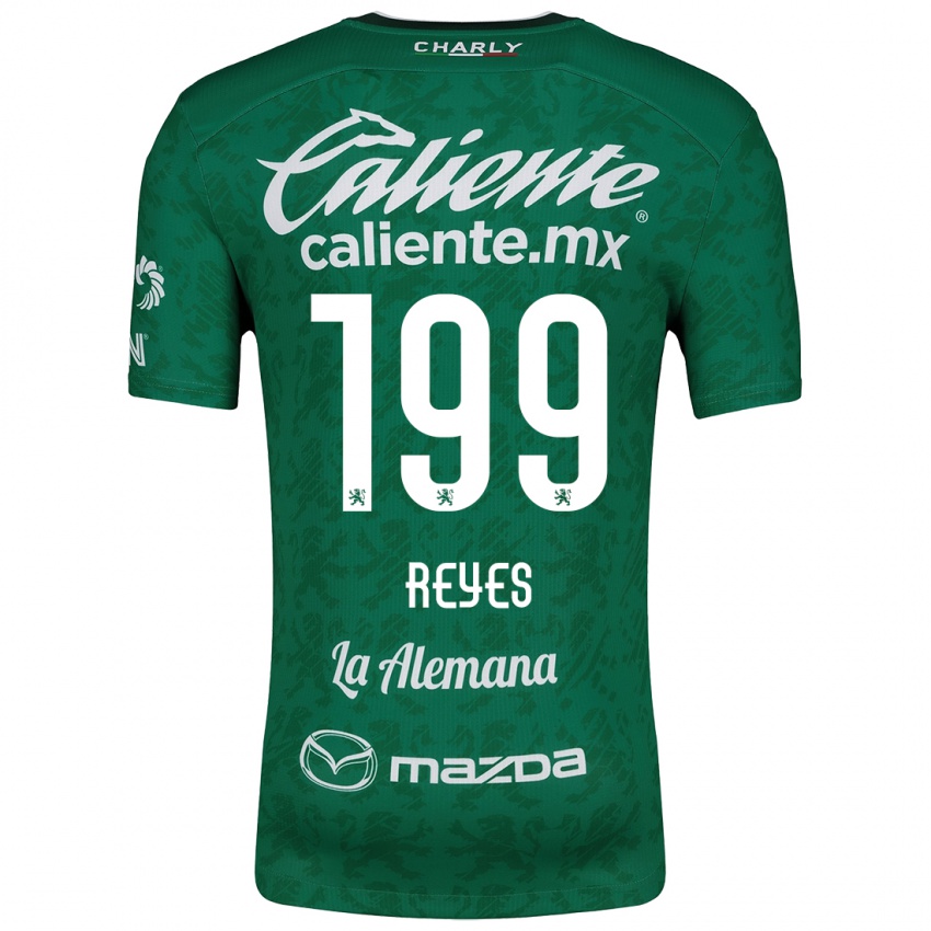 Kinder Jonathan Reyes #199 Grün Weiß Heimtrikot Trikot 2024/25 T-Shirt Österreich