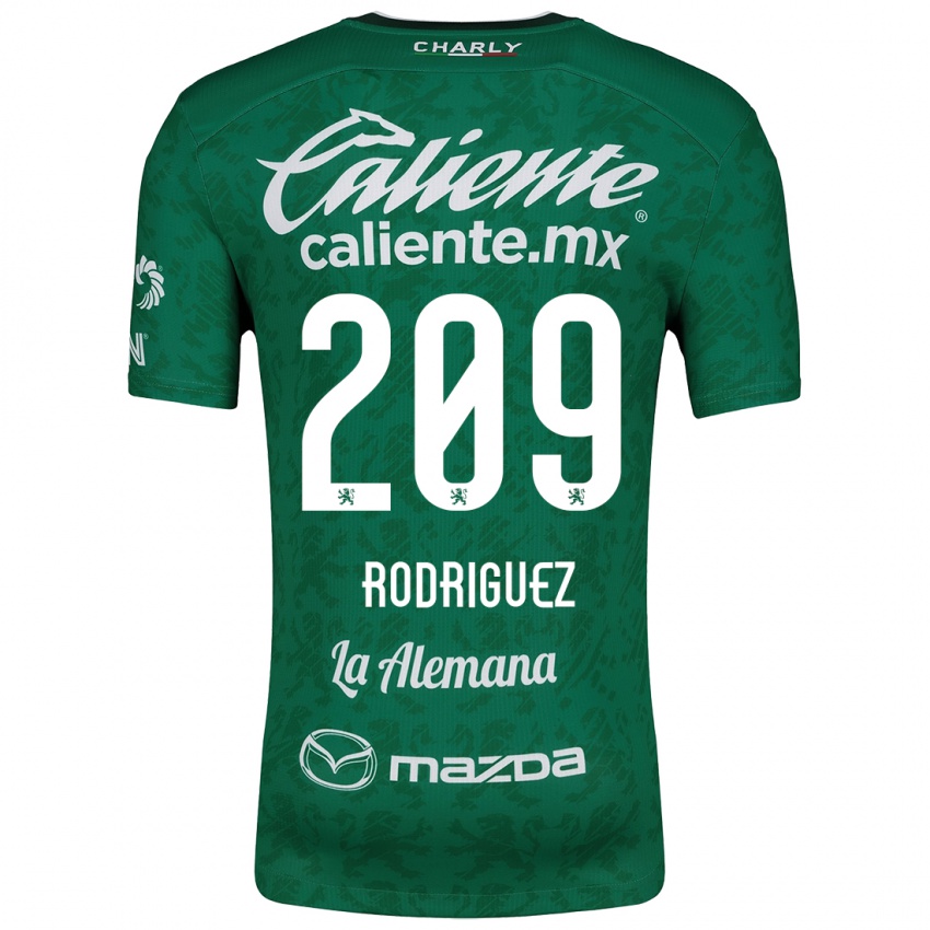 Kinder Víctor Rodríguez #209 Grün Weiß Heimtrikot Trikot 2024/25 T-Shirt Österreich