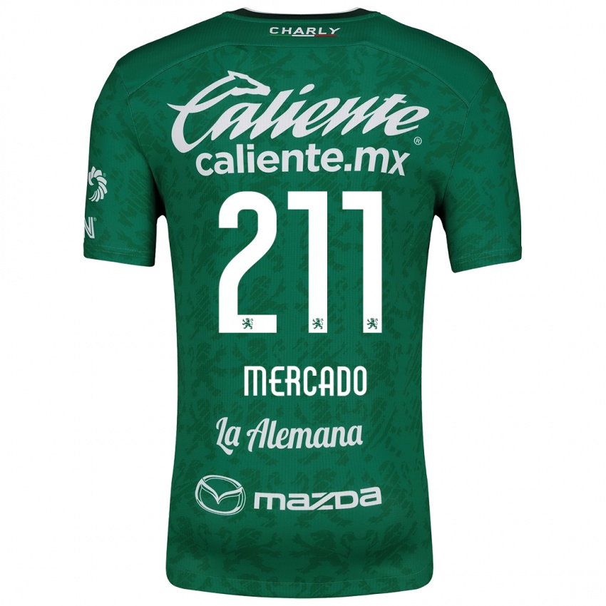 Kinder Diego Mercado #211 Grün Weiß Heimtrikot Trikot 2024/25 T-Shirt Österreich