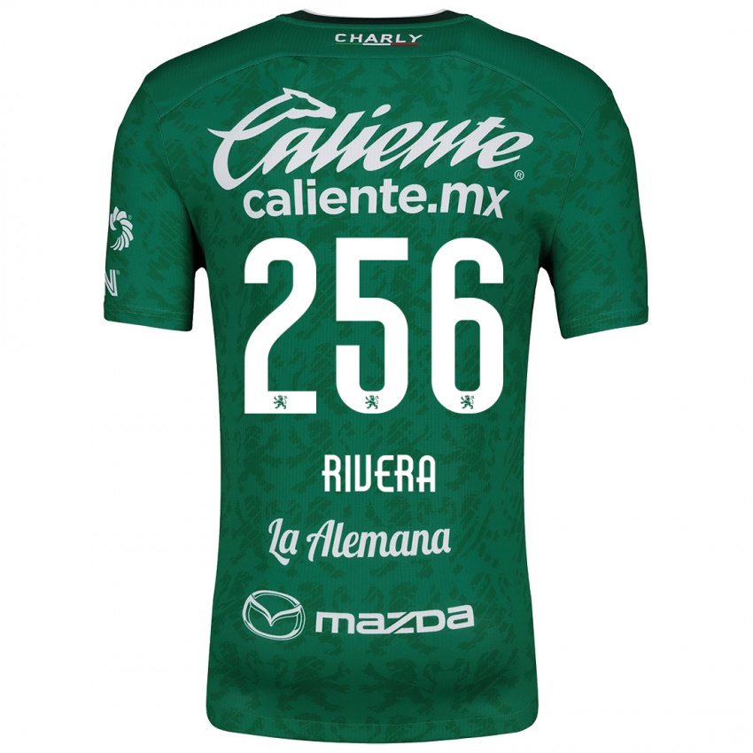 Kinder Fernando Rivera #256 Grün Weiß Heimtrikot Trikot 2024/25 T-Shirt Österreich