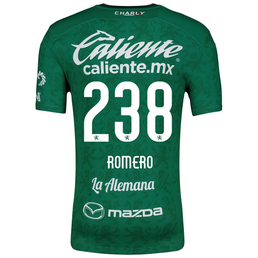 Kinder Paulo Romero #238 Grün Weiß Heimtrikot Trikot 2024/25 T-Shirt Österreich